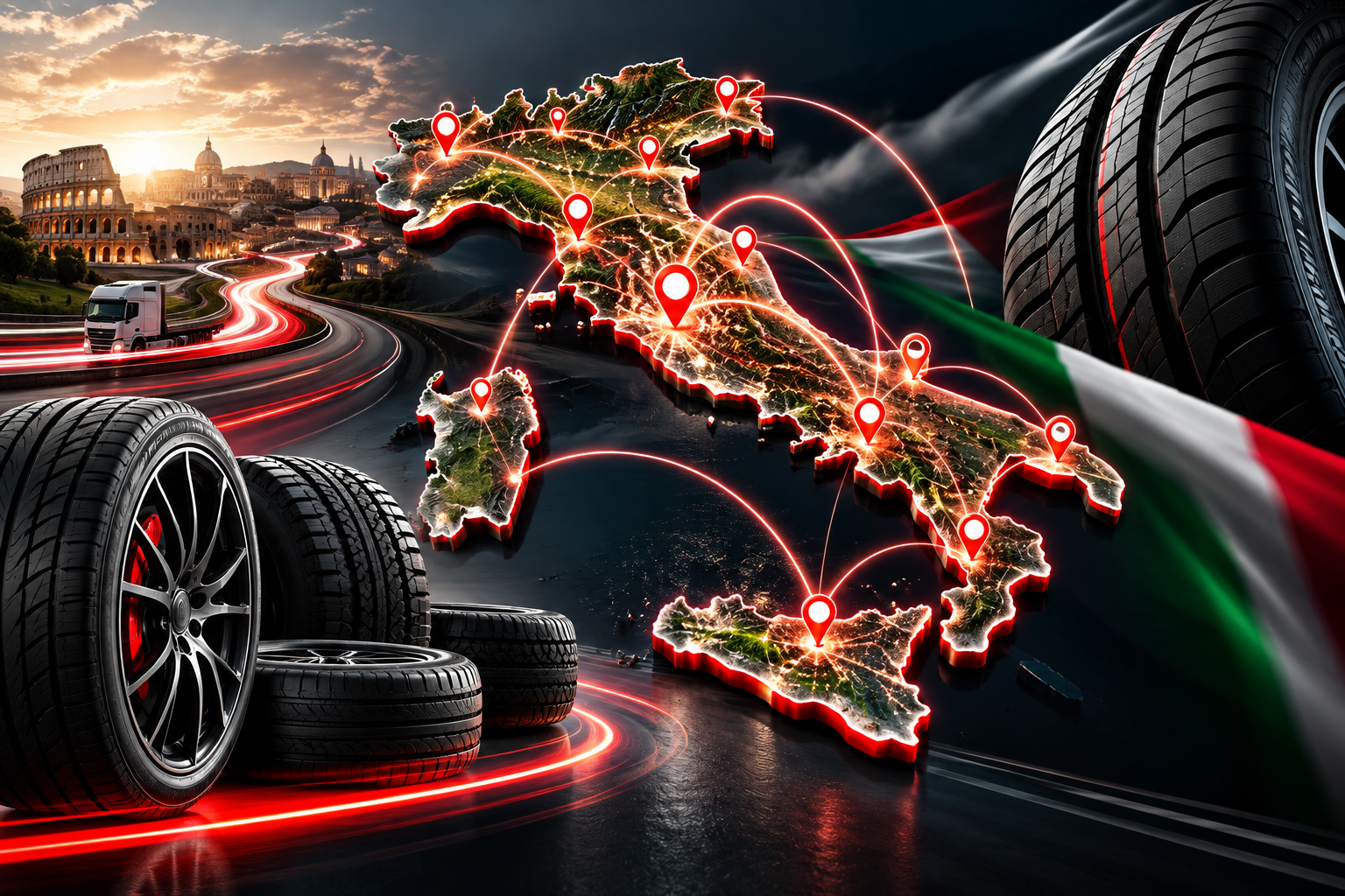 Gomma Express, pneumatici online per tutta Italia